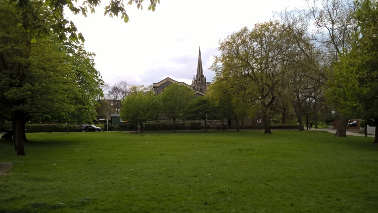 Chingford Green and SS Peter and Paul Church by Juliamaud